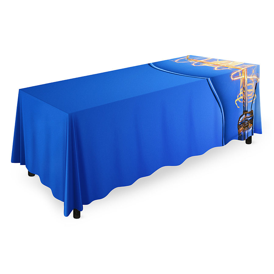 Custom Printed Fabric Table Cloths for Events Counters Tablecloths New Zealand