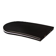 Hard countertop folded in half