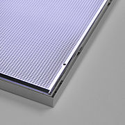 LED Lightbox back light detail showing diffusing grid 
