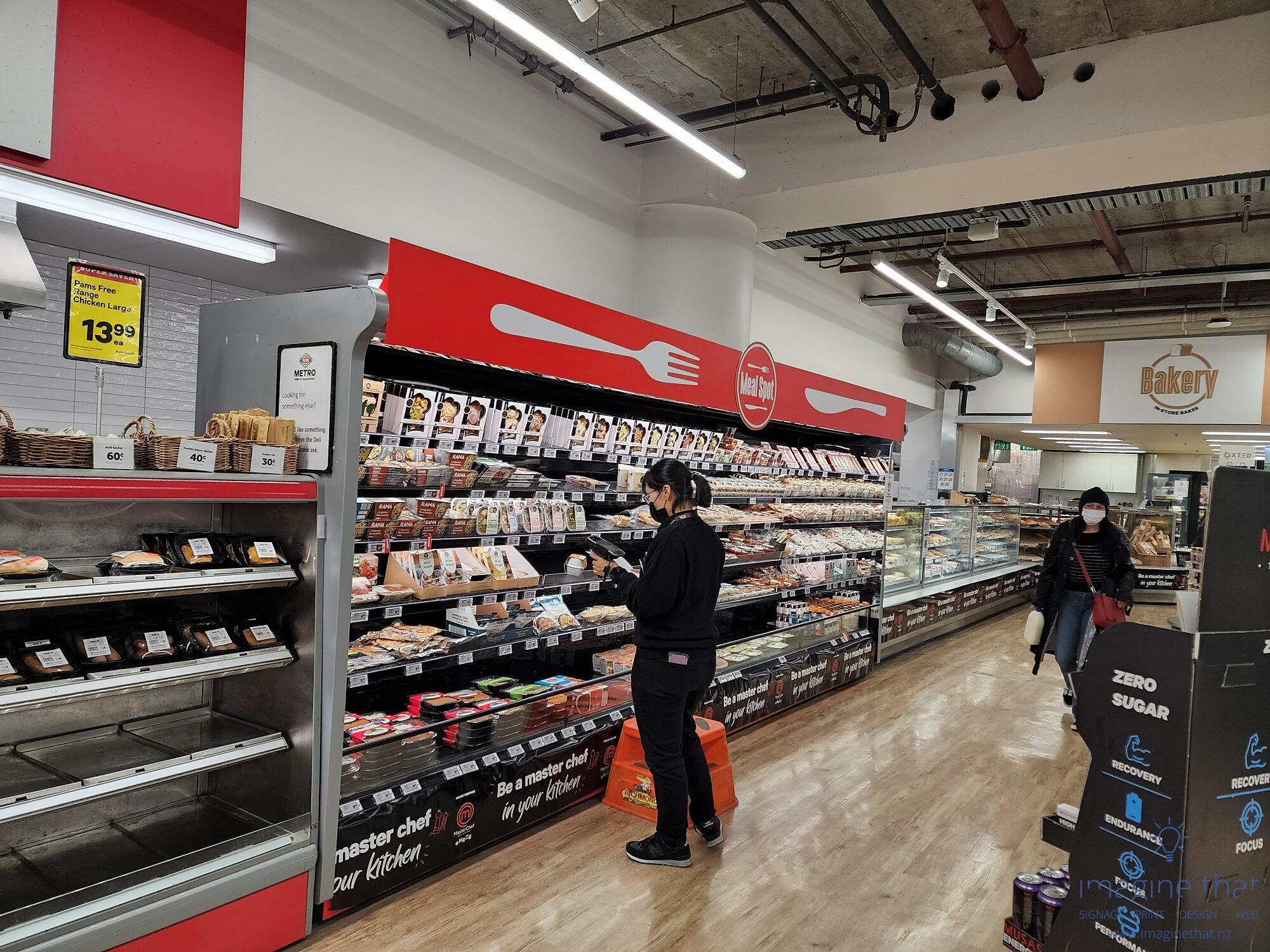 Meat Spot Signage | New World | New Zealand