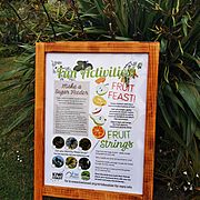Timber Footpath Sign with Laminated Posters