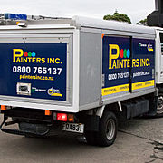 Painters Truck with Digitally Printed panels